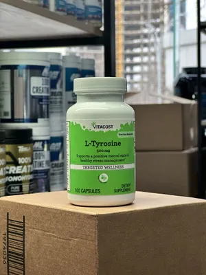 Vitacost L-tyrosine 500 mg 100 капсул 1