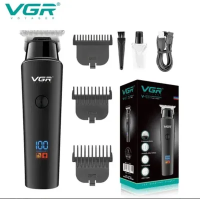Soch uchun trimmer VGR-937, akkumulyator va LCD displeyi bilan