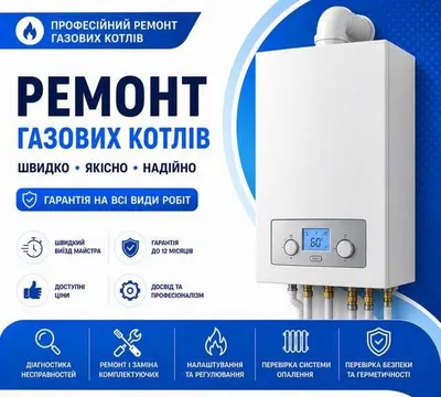 Ремонт газовых котлов любых моделей 1