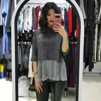 Roxelan komplekti, top bilan bluza, Turkiya 1