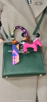 Зелёная сумка Hermes