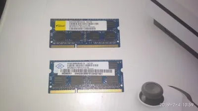Click. Noutbuk uchun DDR3 operativ xotira 4GB 12800 a’lo holatda, xatosiz.