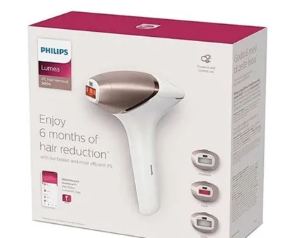 SenseIQ texnologiyasiga ega Philips BRI955 IPL fotoepilyatori, quvvatning 5 ta sozlamasi 1