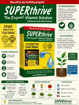 SUPERthrive The Original Vitamin Solution with Kelp Extract 120 мл 1