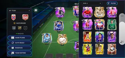Аккаунт FC Mobile с рейтингом 120 OVR 1