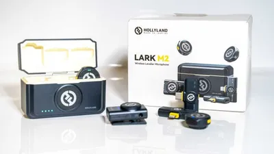 Hollyland Lark M2 simsiz lavalier mikrofon 1