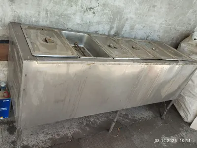 Фритюрница, 5 секций, рабочая, стоит на складе, помыть 1