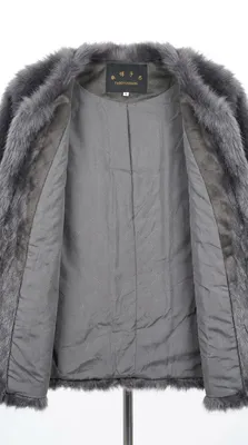 A'lo holatdagi yumshoq mo'ynali jilet (shuba) 2