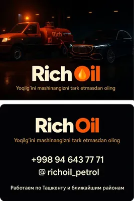 Benzin yetkazib berish 24/7 1
