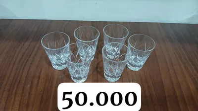Продаются хрустальные стаканы и вазы 1