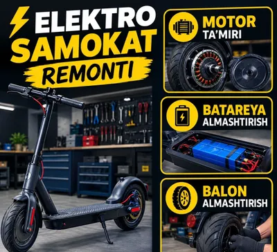 Elektro samokat remont