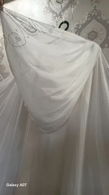 Abaya. Ayollar abaya ko'ylak. Oq rangli 3