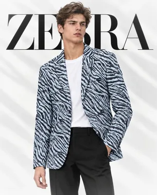 Новый Клубный Пиджак ZEBRA. 1