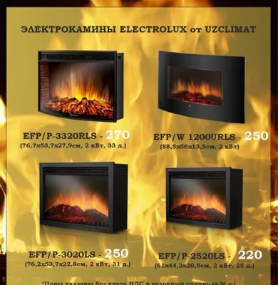 elektr kaminlar