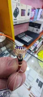 Золотое женское кольцо 1