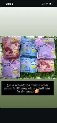 Kapsula 65 ta boladi