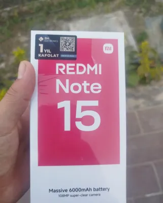 Redmi not 15 6/128