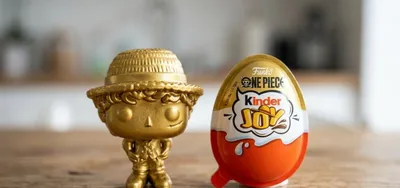 Ichida oltin Luffi bo‘lgan Kinder tuxumi