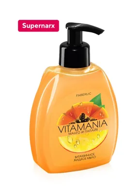 Mango va papayya» Vitamania suyuq qo'l sovuni