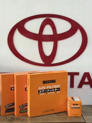 Масляный фильтр, салонный фильтр, воздушный фильтр Toyota 1
