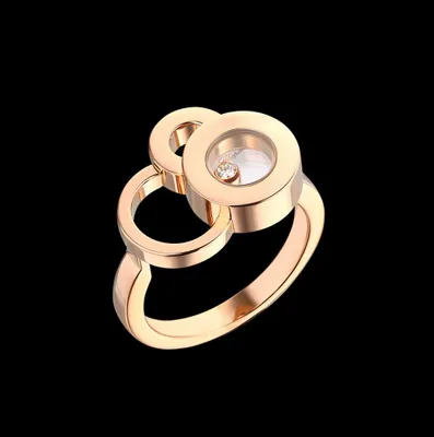 Кольцо Chopard Happy Diamonds