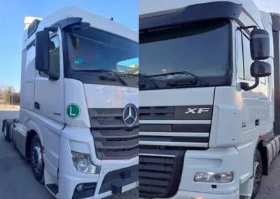DAF 105.460, Mercedes Actros 1845