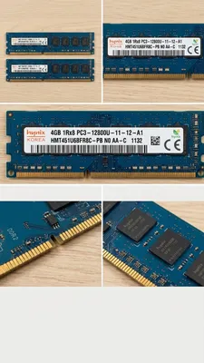 SK Hynix DDR3 4GB 1600MHz ishlatilgan tezkor xotira
