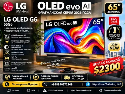 LG OLED evo AI G6