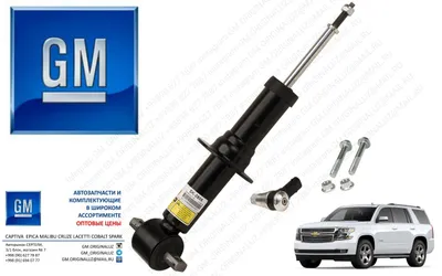 Передний и задний амортизатор GM 1