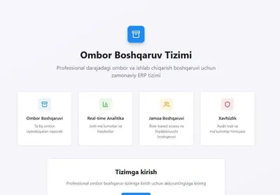 ERP Tizimlari va Saytlar 0 dan yasab berman 1