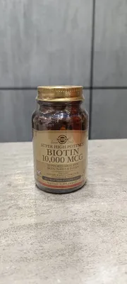 Solgar biotin 10.000 mcg 60 ta o‘simlik kapsulasi