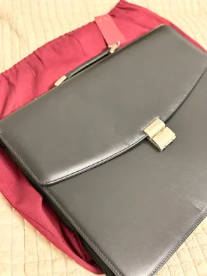 Petek 1855, Кожаный Портфель, Модель 7504, Black 1