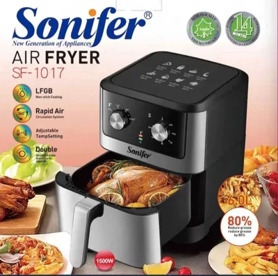 Аэрогриль-фритюрница-мультиварка Sonifer SF-1017 Air Fryer 1
