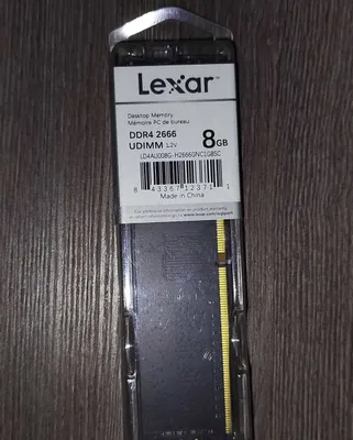 Lexar DDR4 2666 MHz 8 ГБ ОЗУ 1
