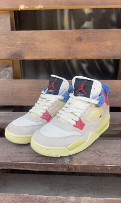 Оригинальные кроссовки Air Jordan 4 Retro SP x Union «Guava Ice» 1