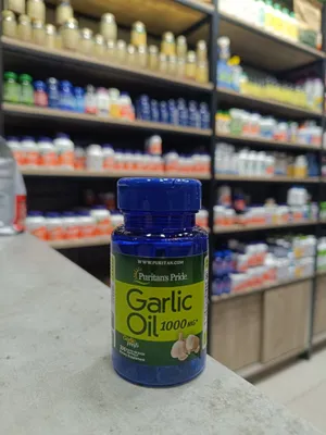 Puritan's pride sarimsoq moyi 1000 mg, 100 ta yumshoq kapsula