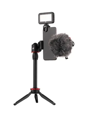 Микрофон с триподом для мобильных устройств 2E MM011 Vlog KIT, 3.5mm 1