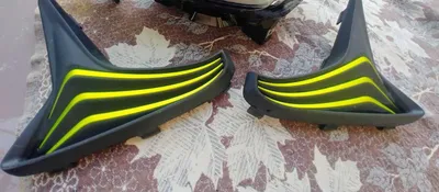 Captiva 4 orqa bamperining pastki labi + salon uchun poliklar to‘plami bonus sifatida 1