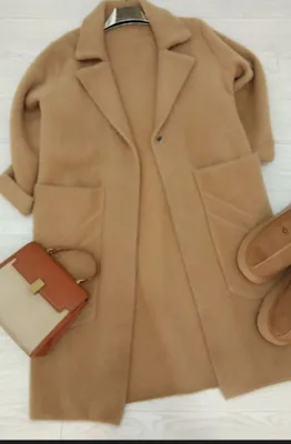 Camel palto, S, M o‘lchamlar 1