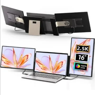 Портативный монитор QHD V2com S7 pro 2.5K на 16 дюймов