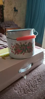 Продаётся эмалированный бидон новый