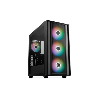 Cooler Master MasterBox 600 Black korpusi (3 ta ARGB ventilyator) 1