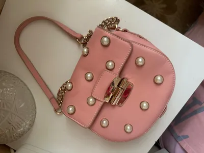 Сумка Furla , розового цвета 1