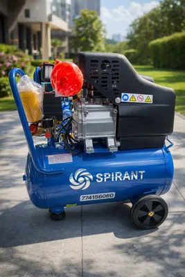Поршневой воздушный компрессор SPIRANT BM 50L, 50 литров, оптом 1