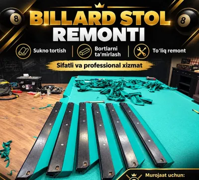Бильярд стол ремонт Billard stol Remont Bilyard stol remont 1