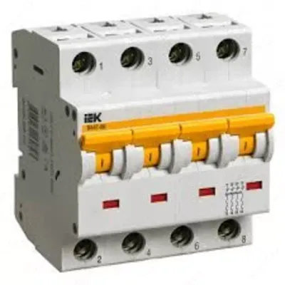 IEK ВА47-100 4P C avtomatik o‘chirgichi