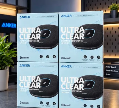 Anker PowerConf S3 — Bluetooth va USB spikeri