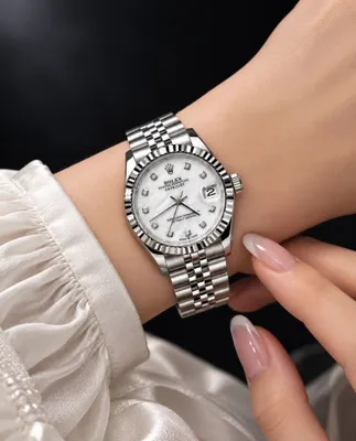 Женские часы Rolex Datejust Silver 1