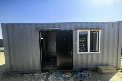 Из контейнера сделаем офис, спальню 1