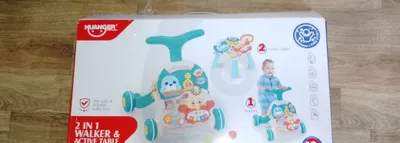 Huanger 2 tasi 1 da bolalar yuritgichi va itarib yuriladigan aravachasi 1
